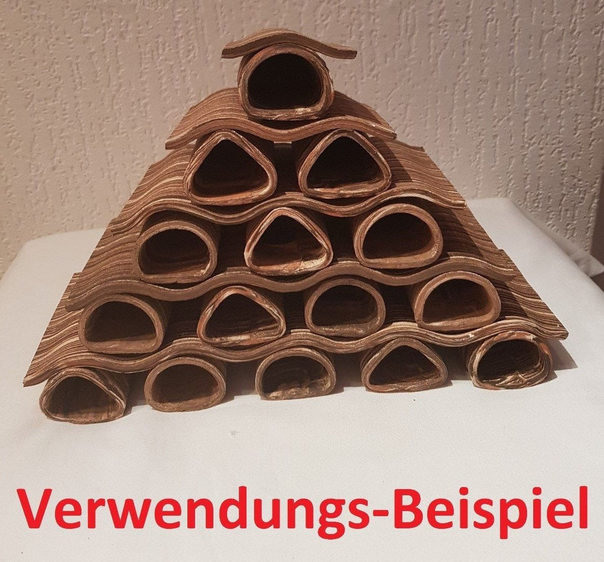 Bunte Welshöhle Stapelhilfe mit Wellenform, 10cm, aus langlebigem Material, ideal für Aquarien und Wels-Dekorationen