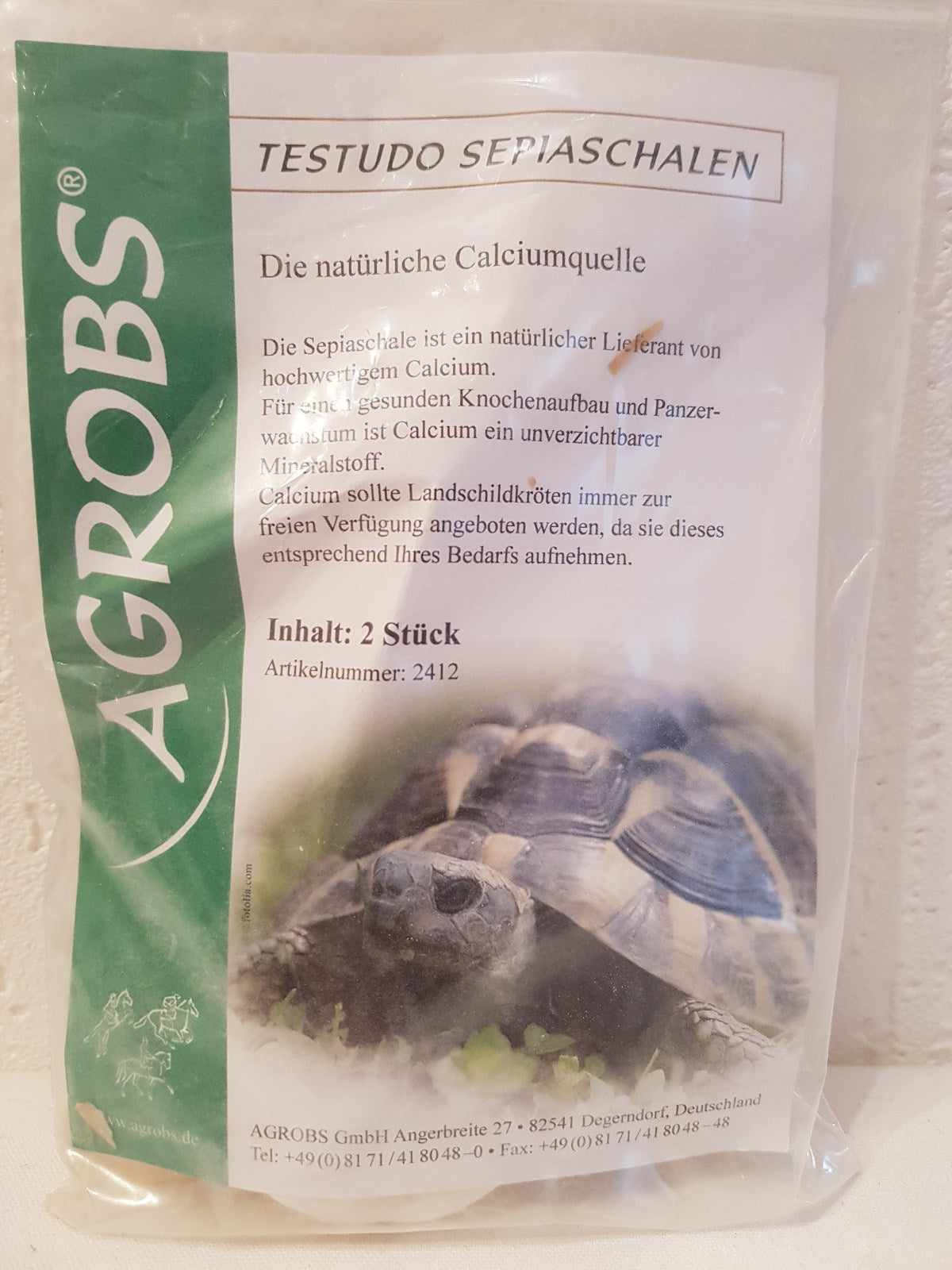 AGROBS Sepiaschalen, 2 Stück, natürliche Sepia Schale für Schildkrötenfutter, ideal zum Nagen und Mineralaufnahme
