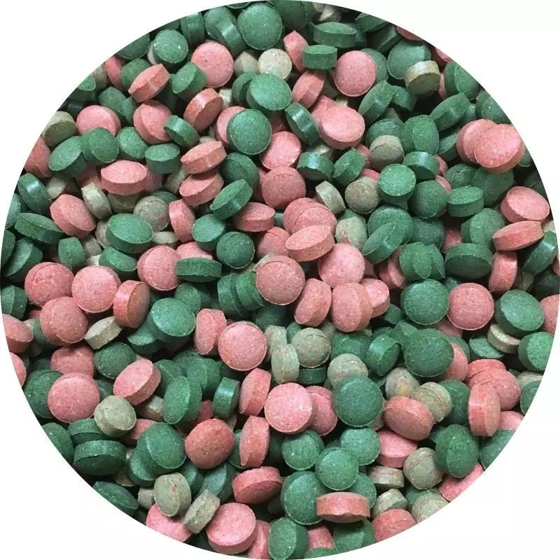 Tablettenmix 4 Sorten 1kg - Linsen Futtertabletten Welstabletten Welsfutter