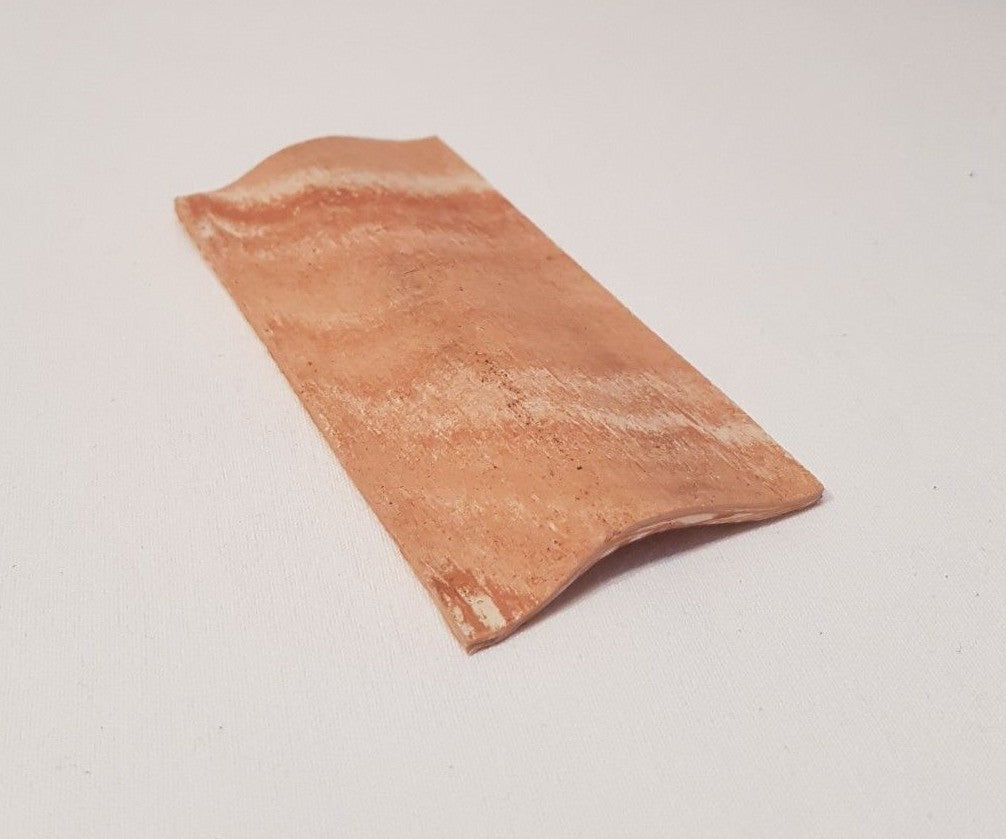 Rote und weiße Wellen-Stapelhilfe für Welshöhle, 12 cm, aus Platten, für Aquarien und Welse, natürliche Gestaltung