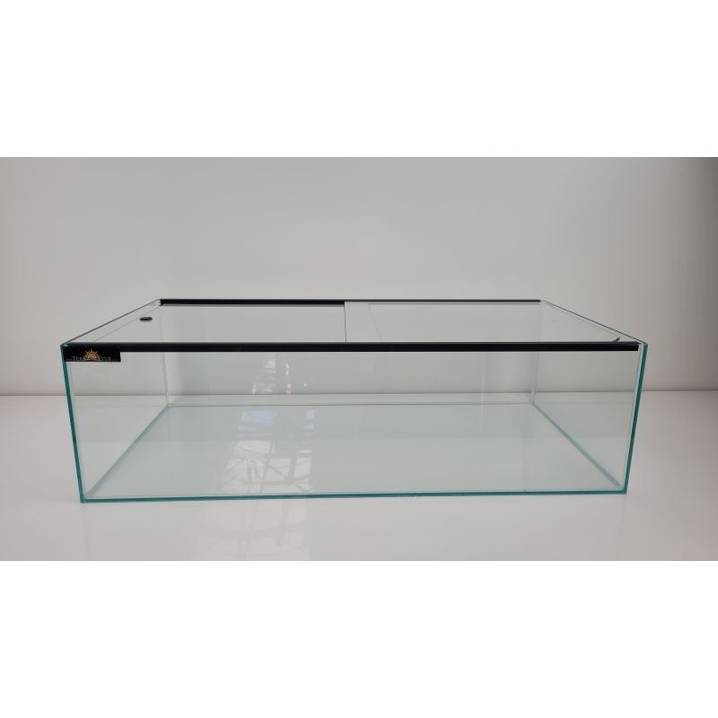 Diversa Kallax Aquarium 68x38x22cm Glasbecken mit 57 Litern, rechteckiges Glasaquarium für Aquarienliebhaber