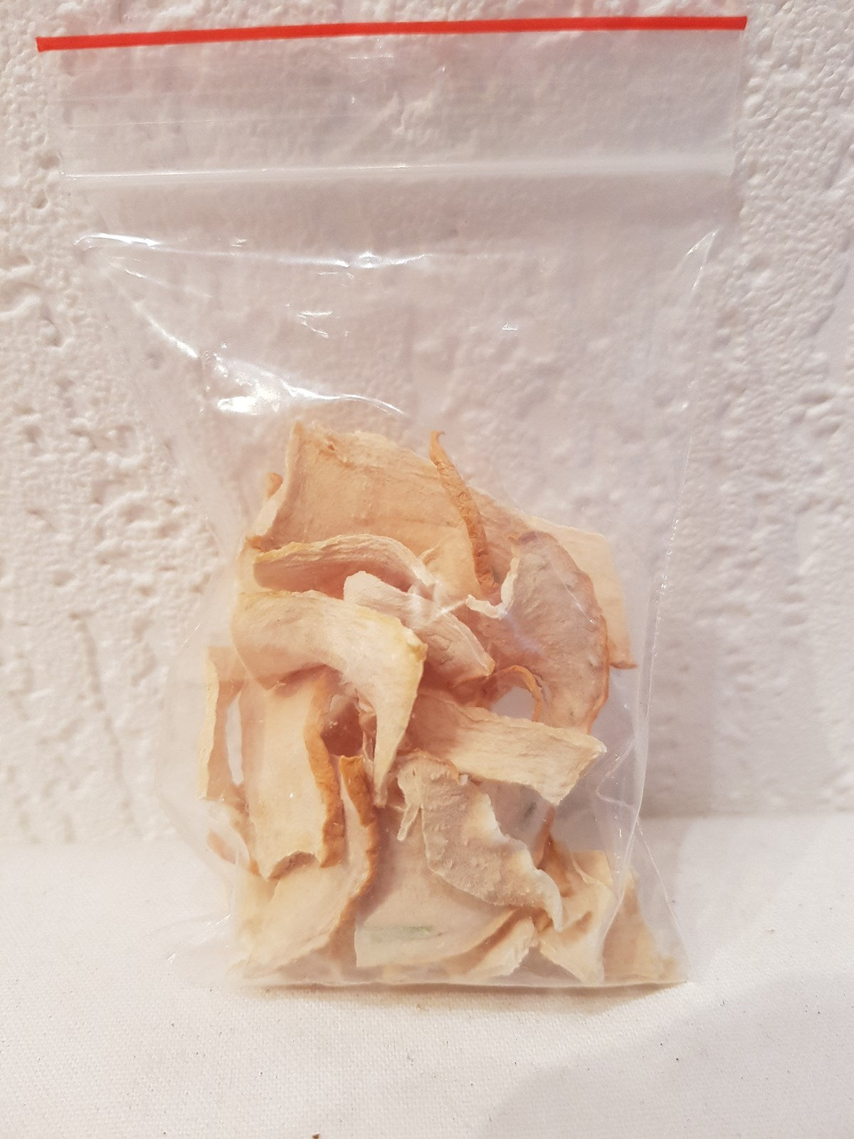 Kürbisstreifen im Beutel, ideal für Garnelen, Welse, Krebse und Aquariumfische, in 10g Verpackung, natürliche Tiernahrung