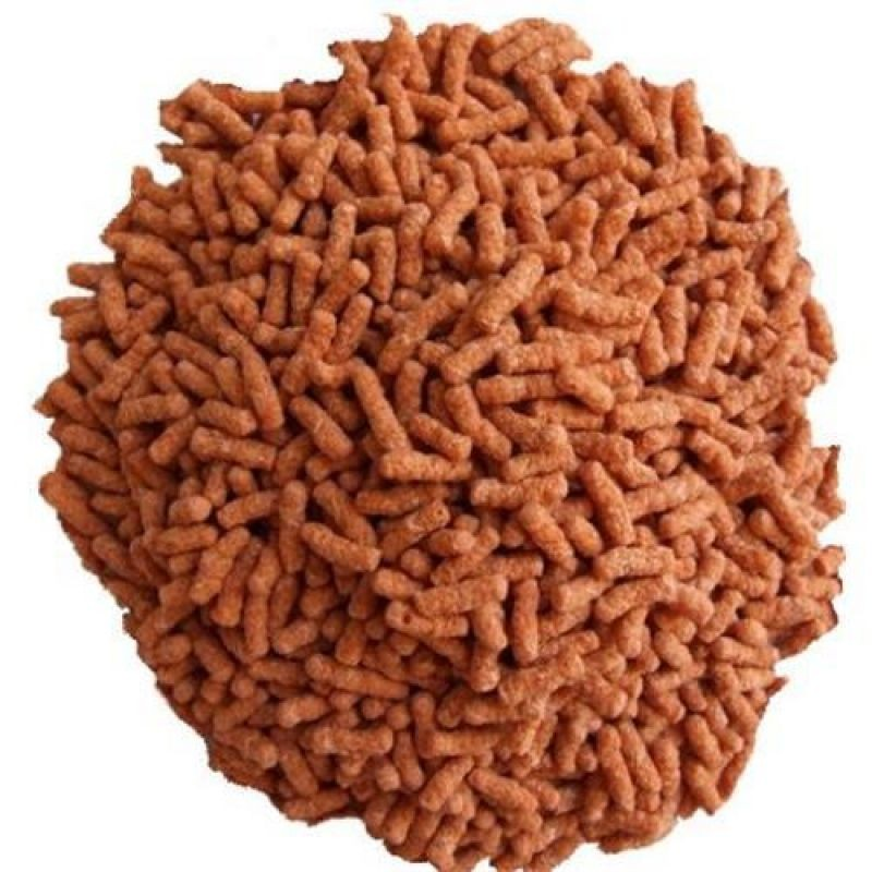 Bunte Premium Rotfuttersticks für Gartenteiche, 500g, mit Futtersticks für Koi und Teichfische, natürliche Farben, Markenlos