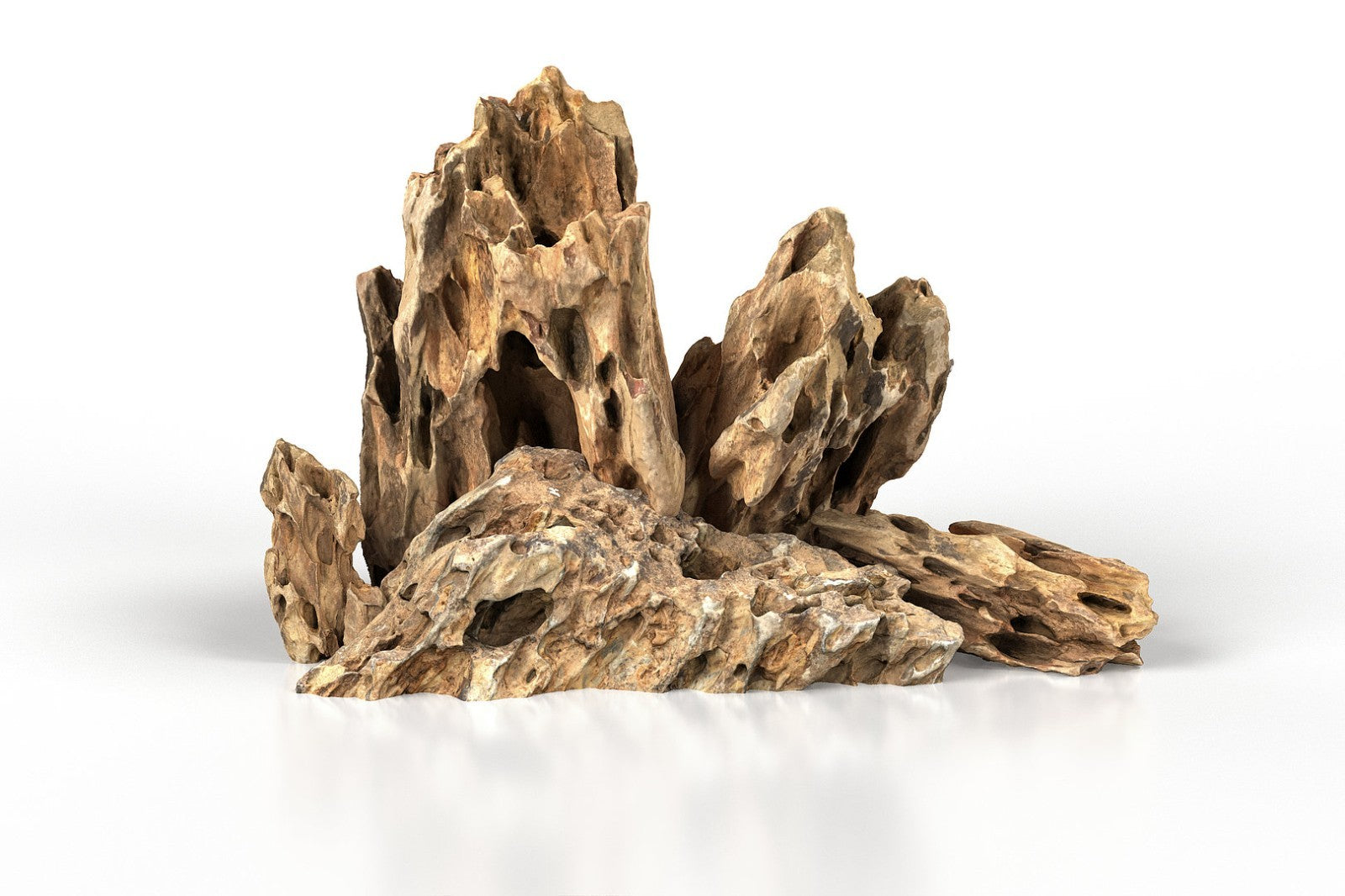 ARKA mySCAPE-Dragon Rocks Drachenstein aus Stein, ca. 10-30cm, ideal für Aquariumdekoration, 5kg Steine, natürlicher Look