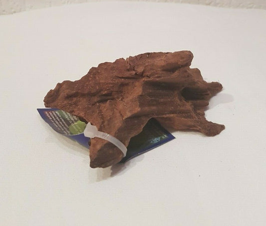 Natürliche Treibholzwurzel für Nano-Aquarium, ideal für Welse und Fische, Maße 14x6x6cm, in lebendiger Holzoptik