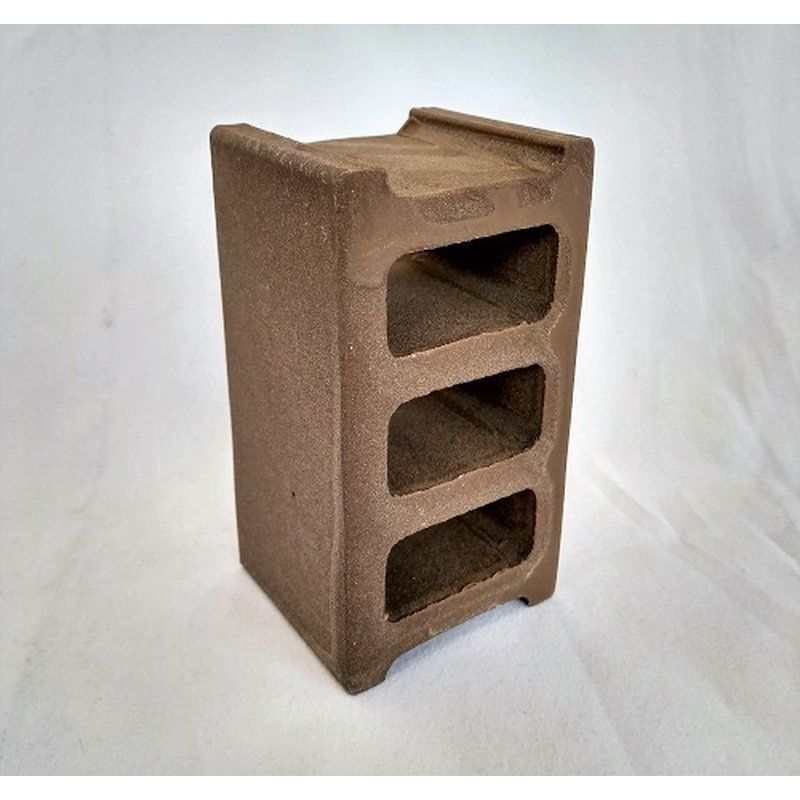 Braune Ziegelhöhle für Aquarien, Unterschlupf für Fische, ca. 91x51x45mm, aus Ton, ideal für Zucht und Versteckplätze
