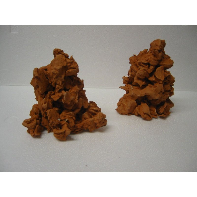 Aquarium Dekoration mit Garnelen Erk terra Felsen aus Ton für Aquarien mit Garnelen und Krebse, natürliche Aquarium Dekoration