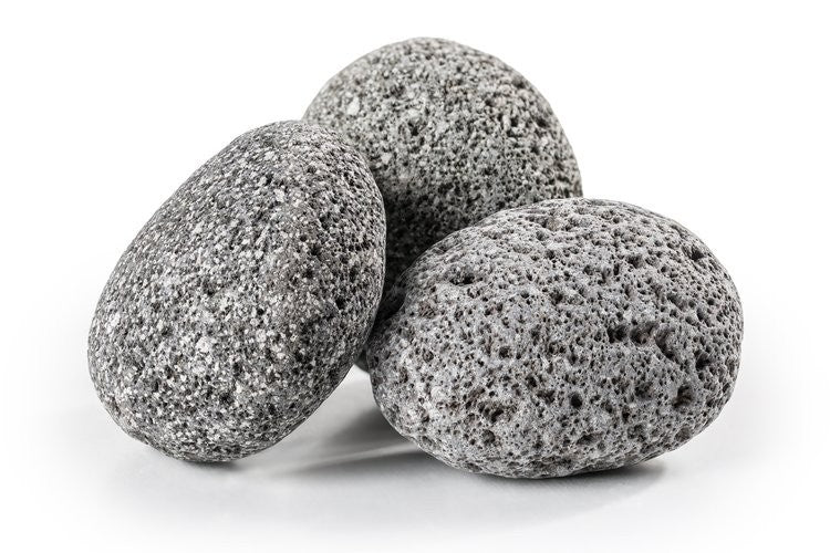 ARKA mySCAPE Lava Pebbles, 20kg Aquariendeko, 50-70mm Steine für Garnelen-Aquarium, natürliche Lava- und Steinoptik